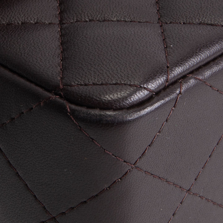 CHANEL Mini Rectangular Flap Bag - Chocolate Brown