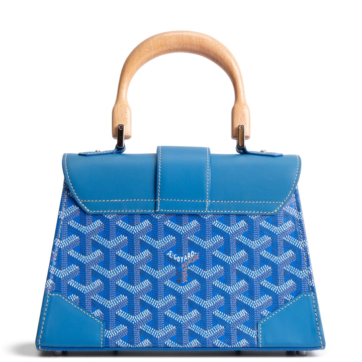 GOYARD Goyardine Structured Saigon Mini - Blue