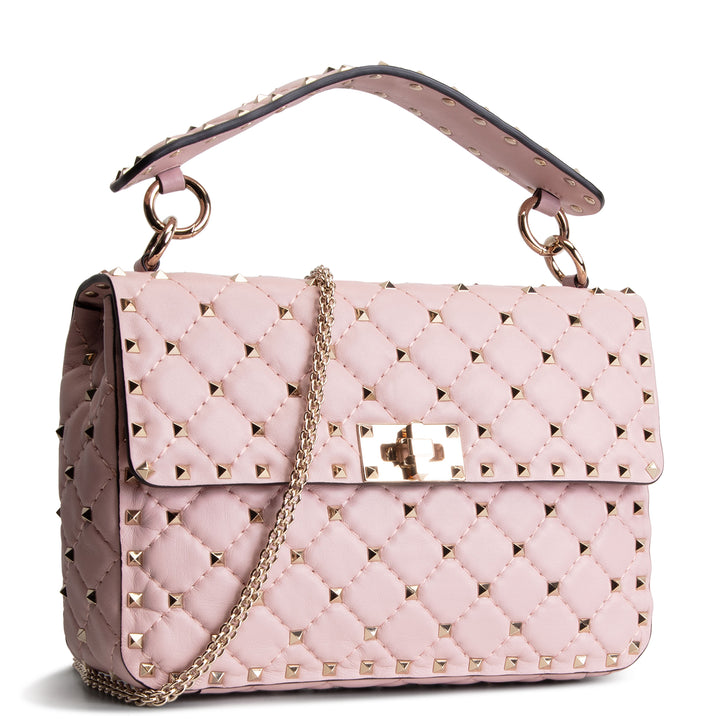 VALENTINO Rockstud Spike Bag Medium - Pink