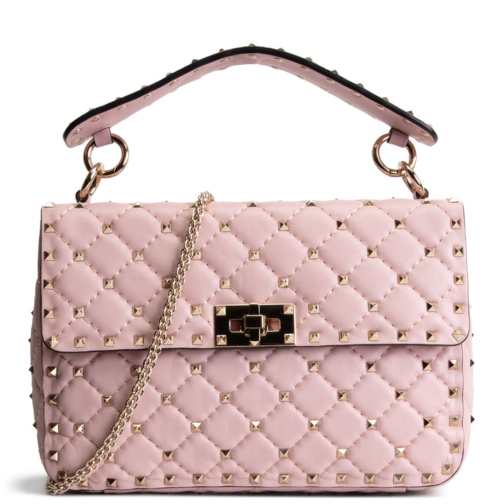 VALENTINO Rockstud Spike Bag Medium - Pink