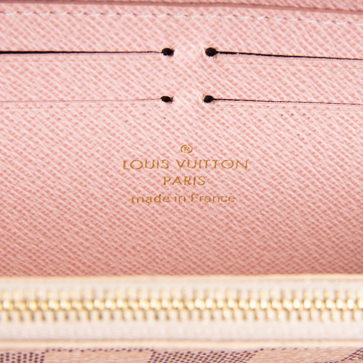 LOUIS VUITTON Damier Azur Clemence Wallet
