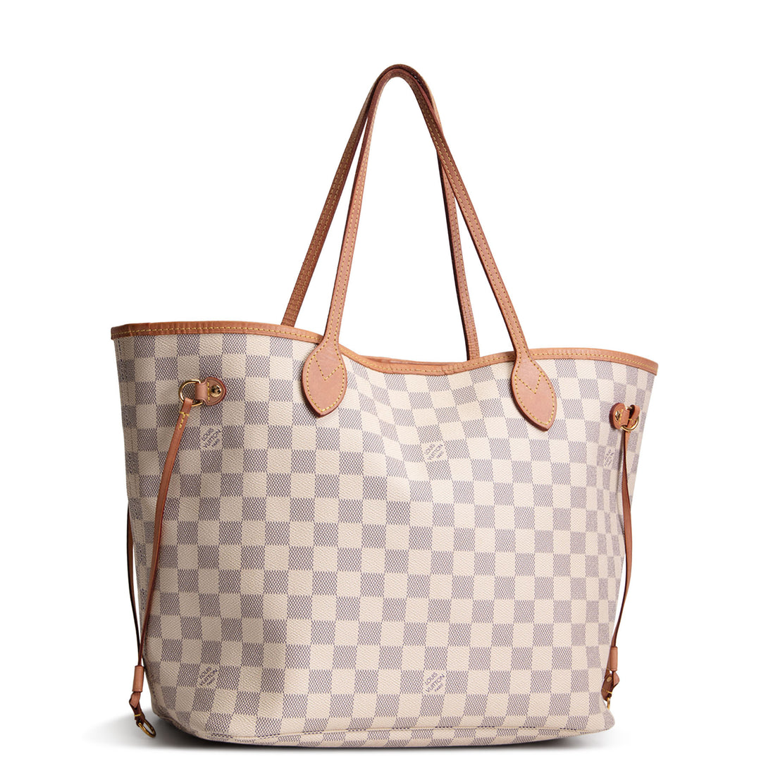 LOUIS VUITTON Damier Azur Neverfull MM