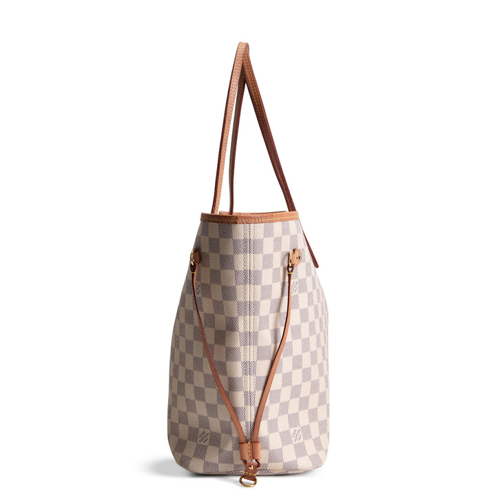 LOUIS VUITTON Damier Azur Neverfull MM
