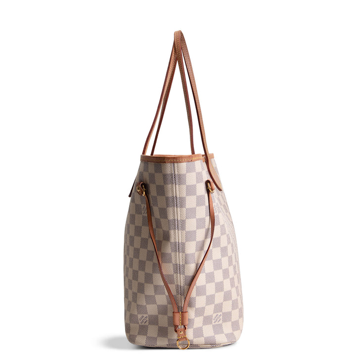 LOUIS VUITTON Damier Azur Neverfull MM