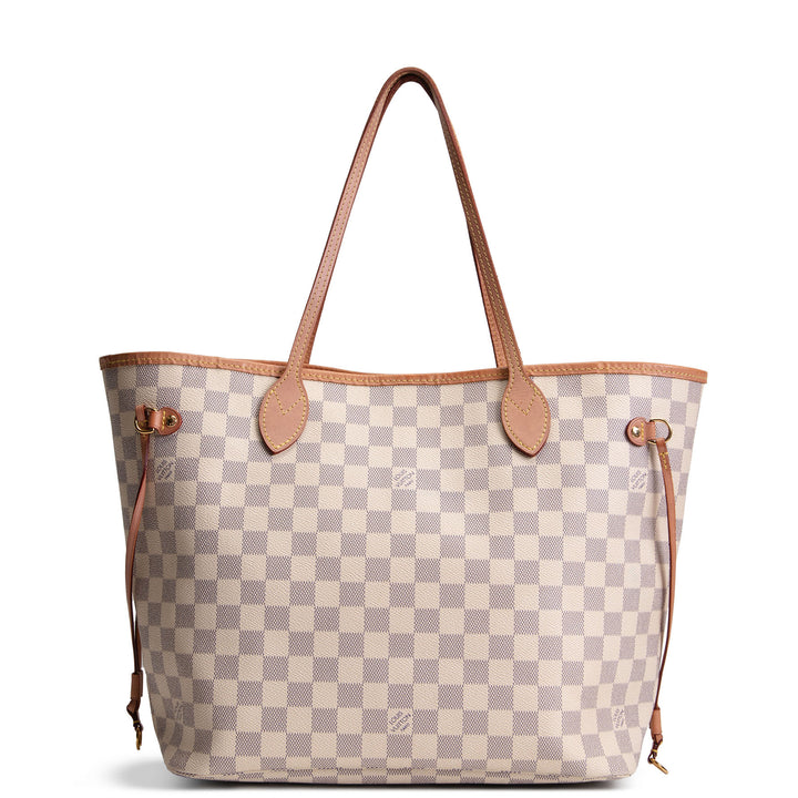 LOUIS VUITTON Damier Azur Neverfull MM