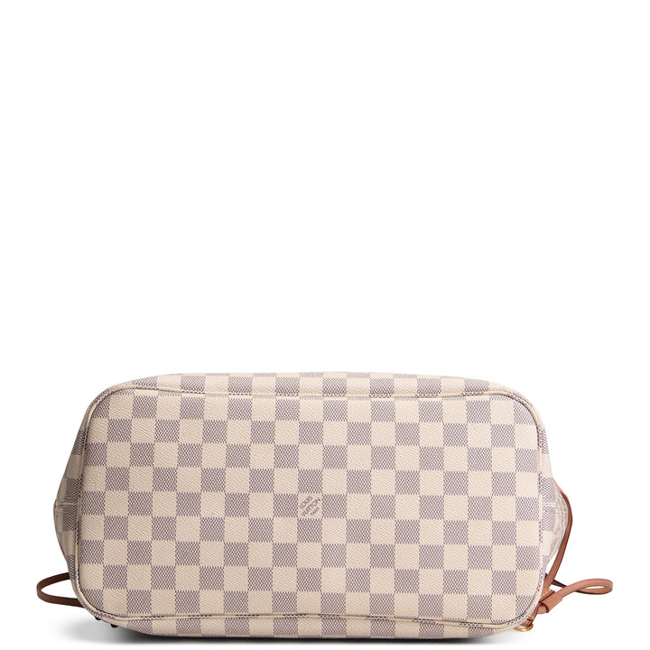 LOUIS VUITTON Damier Azur Neverfull MM