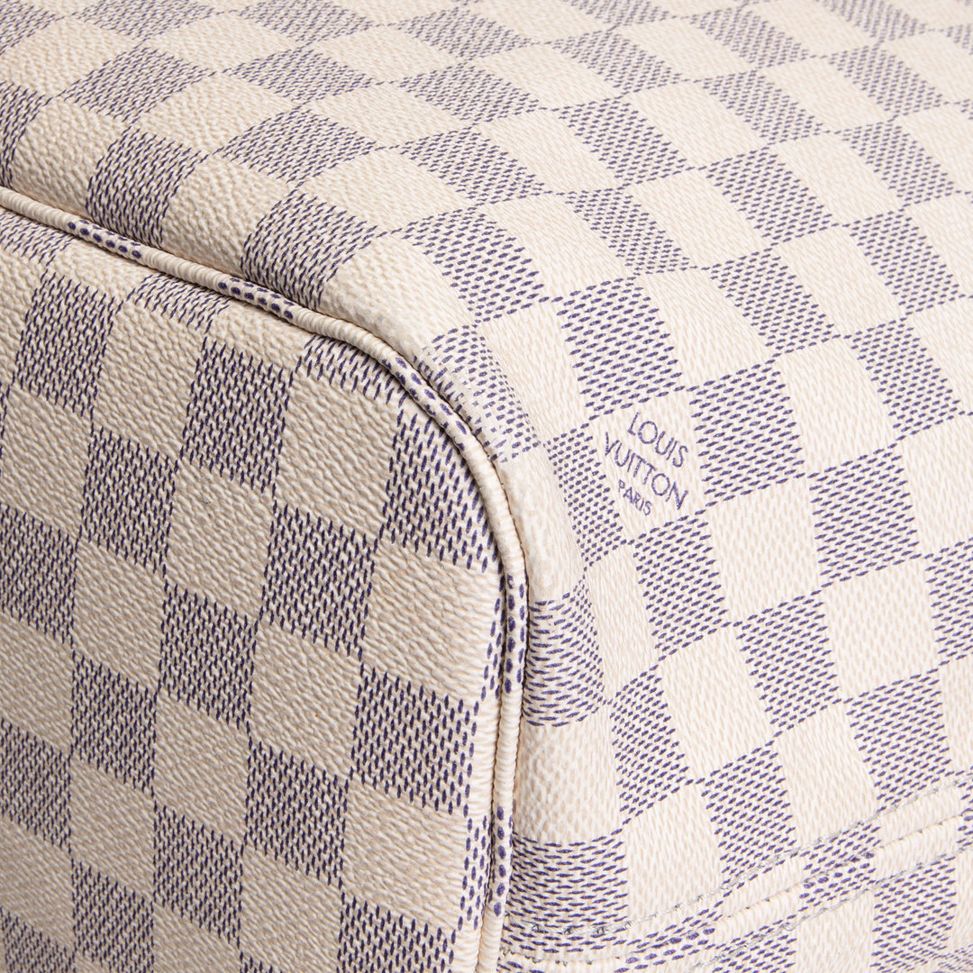LOUIS VUITTON Damier Azur Neverfull MM