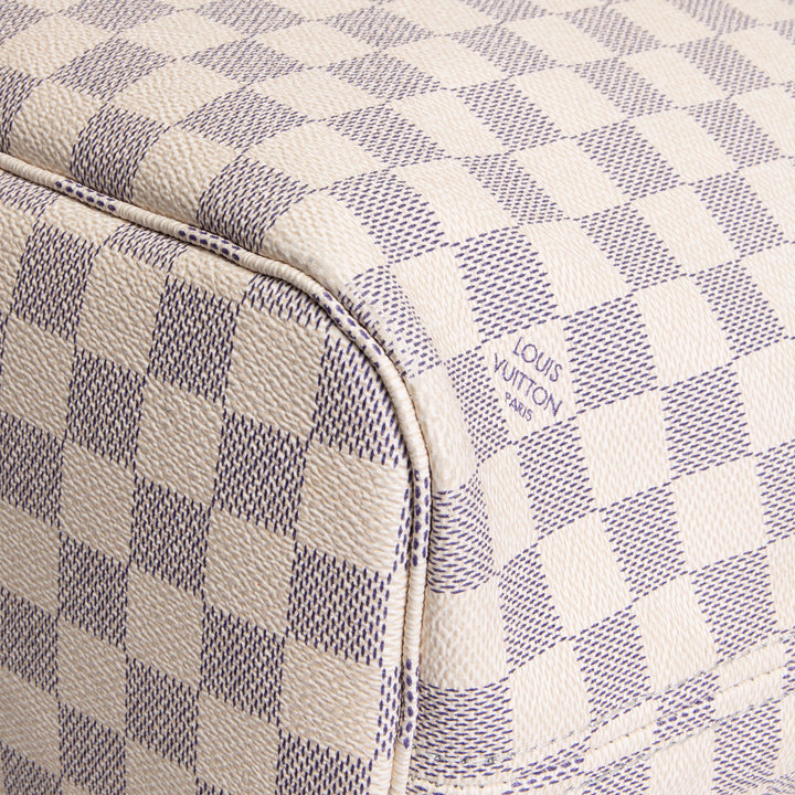 LOUIS VUITTON Damier Azur Neverfull MM