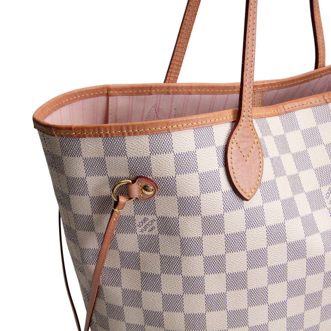 LOUIS VUITTON Damier Azur Neverfull MM