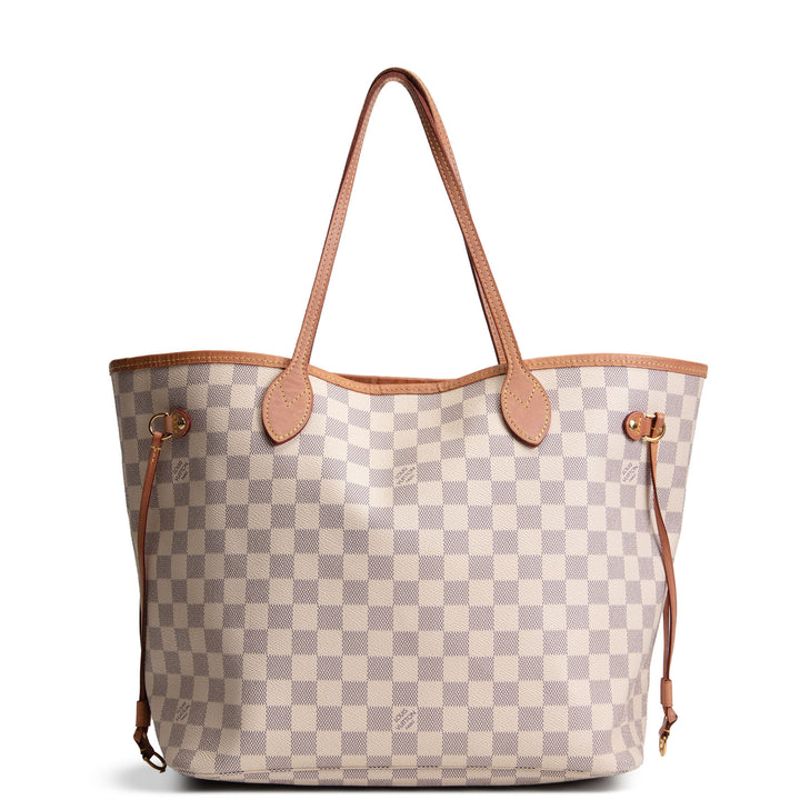LOUIS VUITTON Damier Azur Neverfull MM