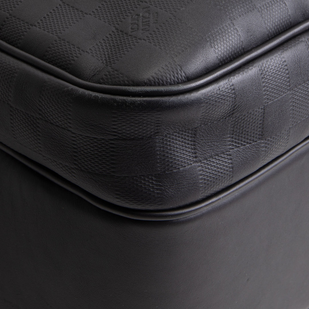 LOUIS VUITTON Damier Infini Michael Backpack - Black