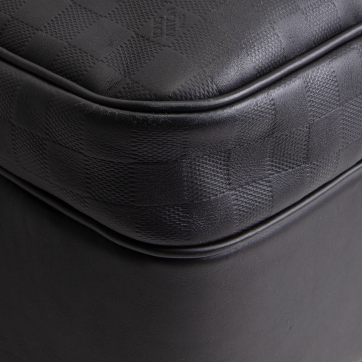 LOUIS VUITTON Damier Infini Michael Backpack - Black