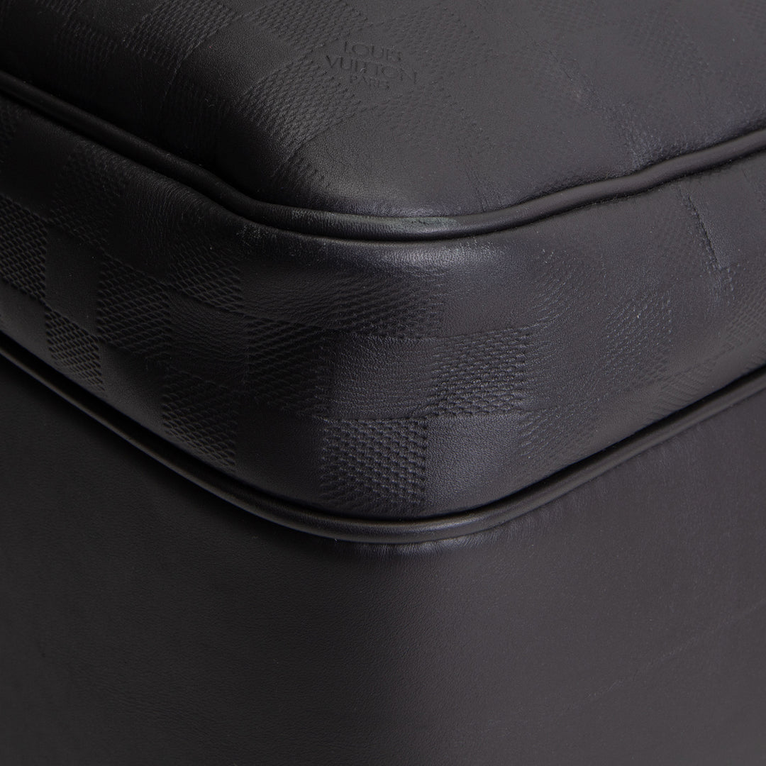 LOUIS VUITTON Damier Infini Michael Backpack - Black