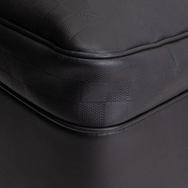 LOUIS VUITTON Damier Infini Michael Backpack - Black