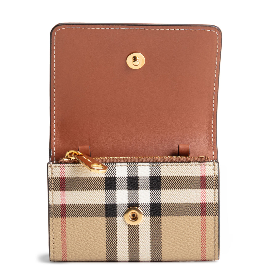 BURBERRY Compact Cardholder w/ Chain