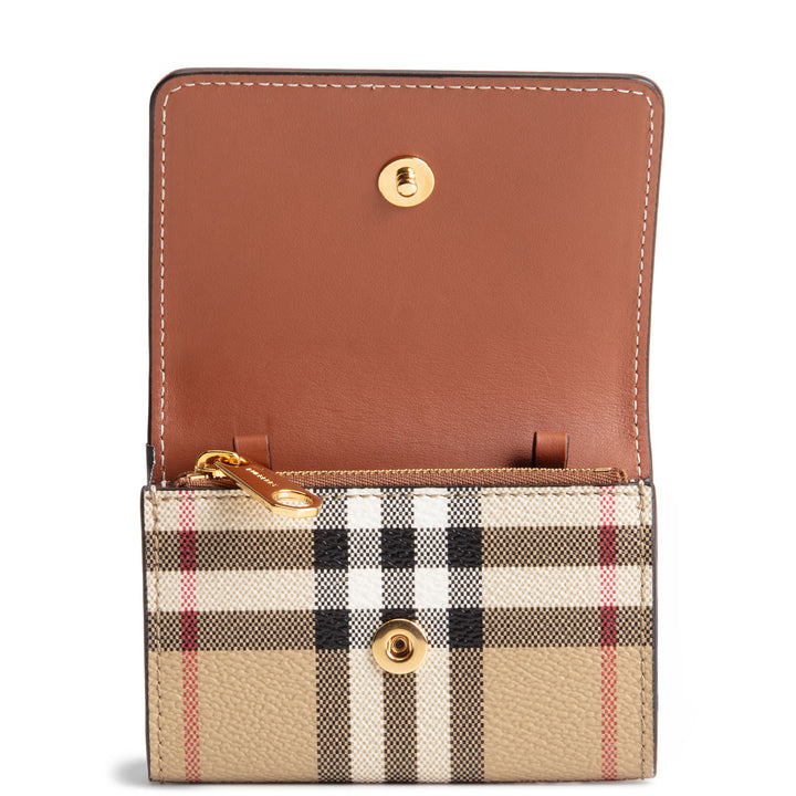 BURBERRY Compact Cardholder w/ Chain