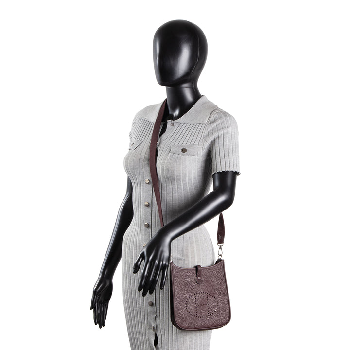 HERMES Clemence Evelyne 16 TPM - Rouge Sellier (Wine)