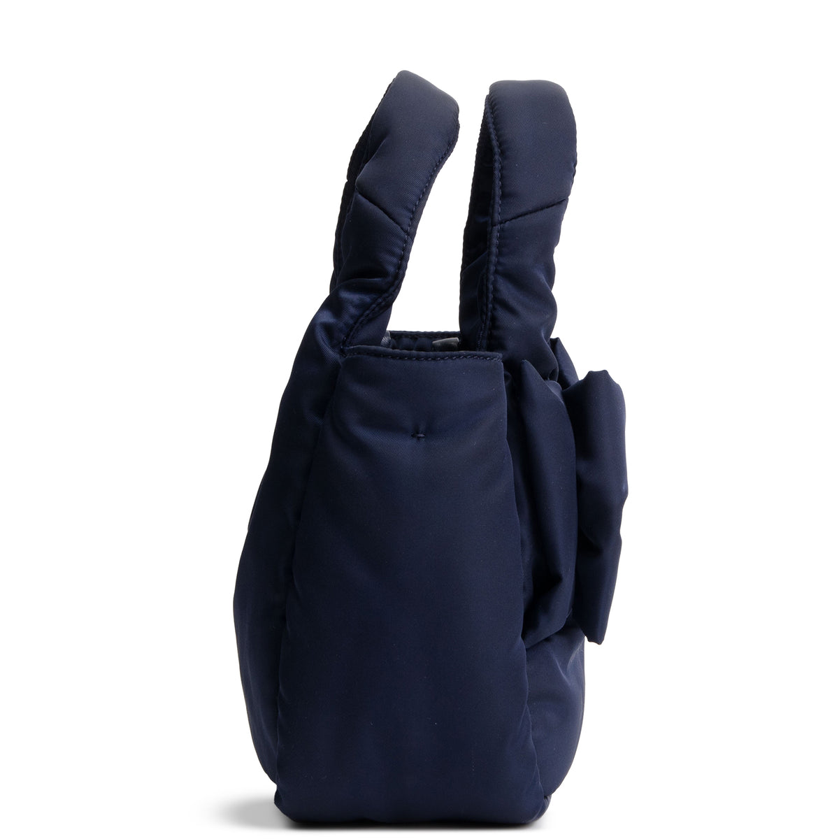PRADA Padded Re-Nylon Bow - Mini - Baltic Blue