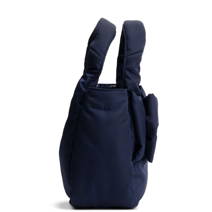 PRADA Padded Re-Nylon Bow - Mini - Baltic Blue