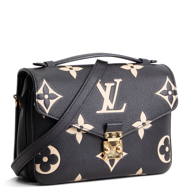 LOUIS VUITTON Giant Monogram Empreinte Pochette Metis - Bicolor OUTLET FINAL SALE