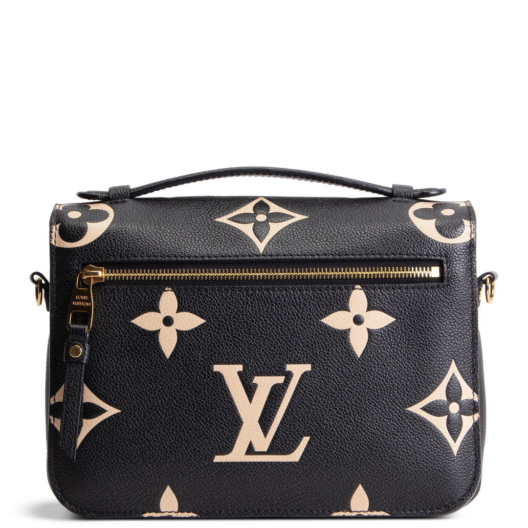 LOUIS VUITTON Giant Monogram Empreinte Pochette Metis - Bicolor OUTLET FINAL SALE
