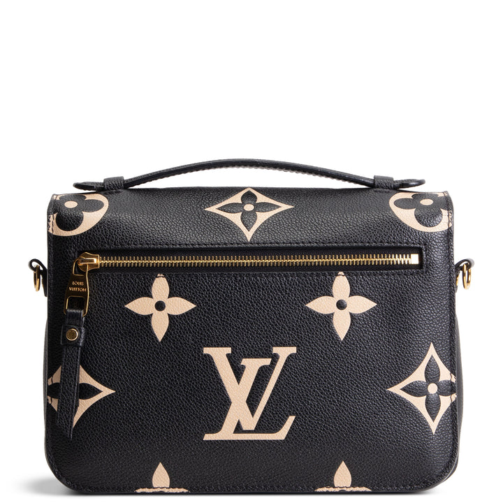 LOUIS VUITTON Giant Monogram Empreinte Pochette Metis - Bicolor OUTLET FINAL SALE