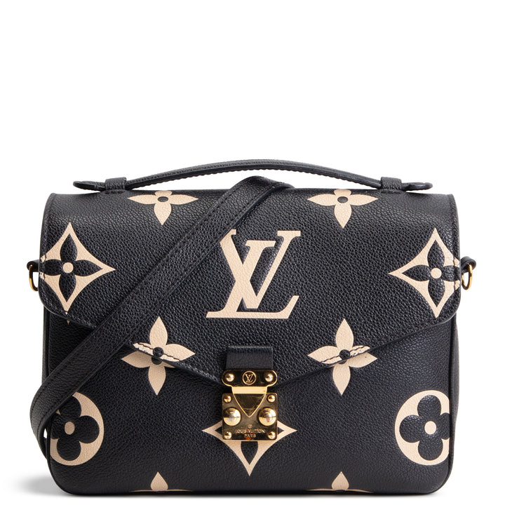 LOUIS VUITTON Giant Monogram Empreinte Pochette Metis - Bicolor OUTLET FINAL SALE
