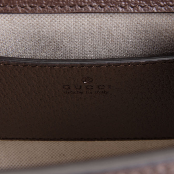 GUCCI Jumbo GG Mini Diana Tote - Beige & Ebony
