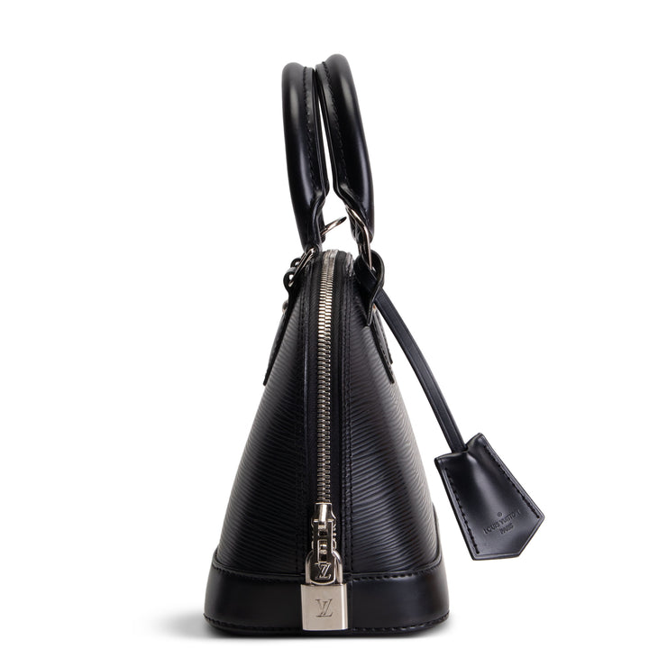 LOUIS VUITTON Epi Alma BB - Black