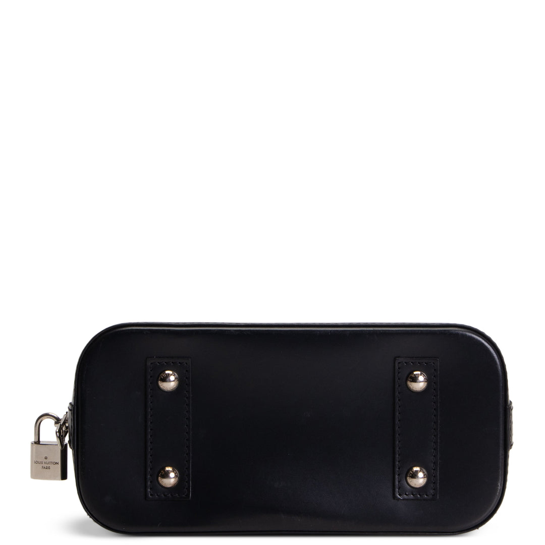 LOUIS VUITTON Epi Alma BB - Black