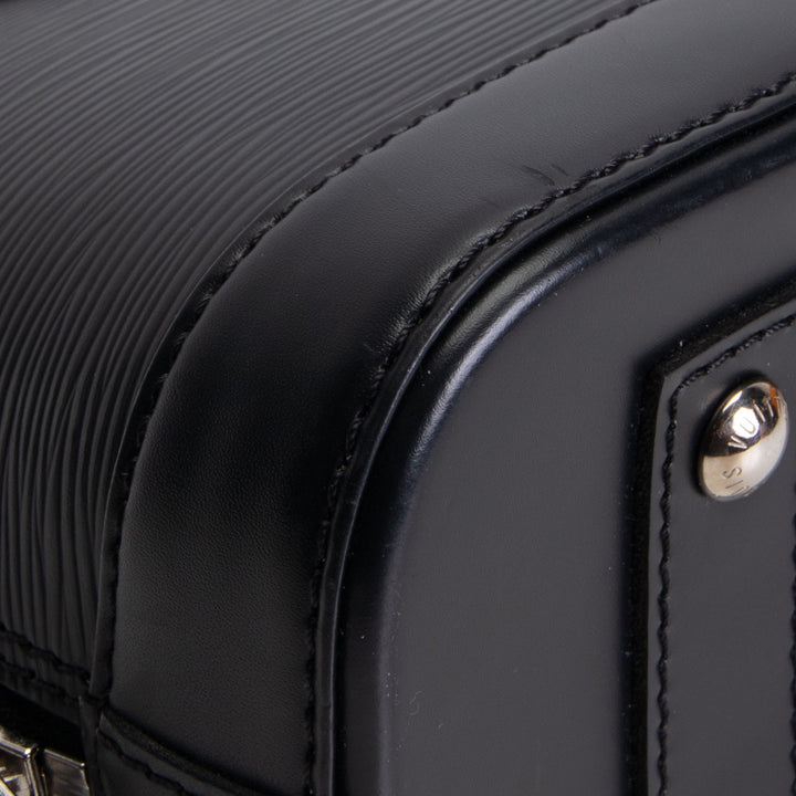 LOUIS VUITTON Epi Alma BB - Black