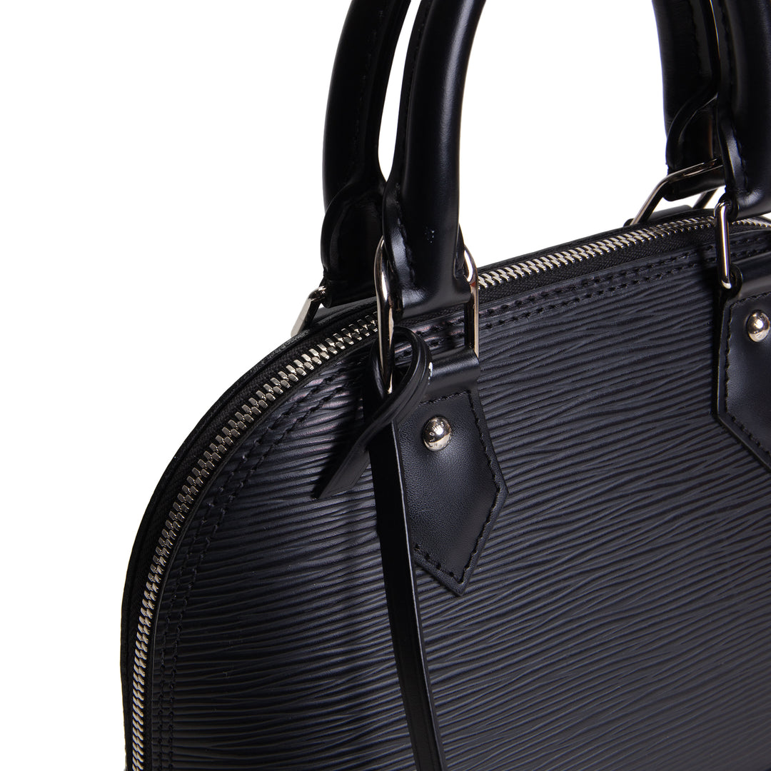 LOUIS VUITTON Epi Alma BB - Black