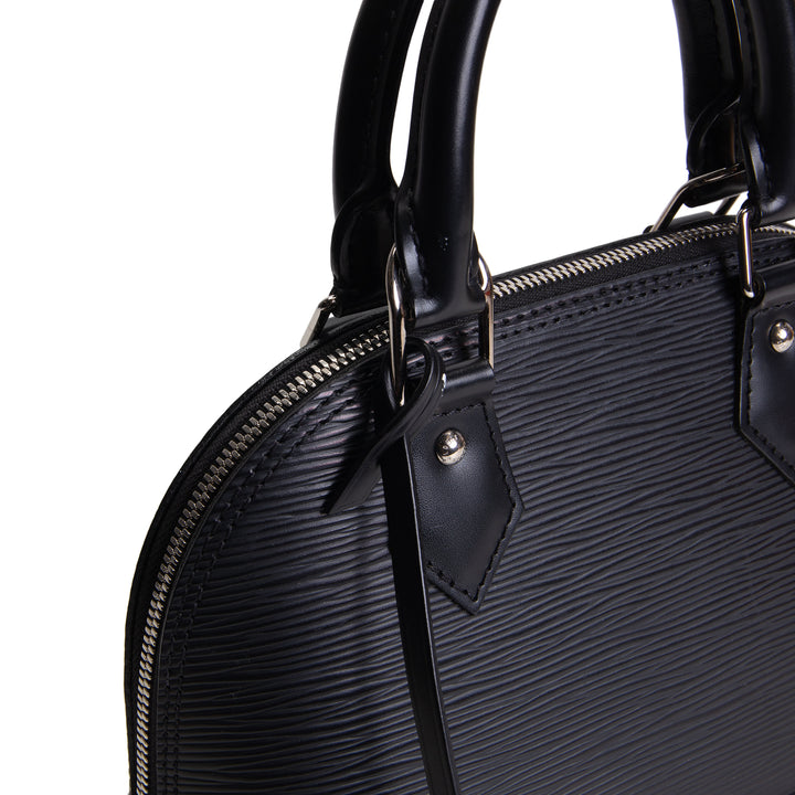 LOUIS VUITTON Epi Alma BB - Black