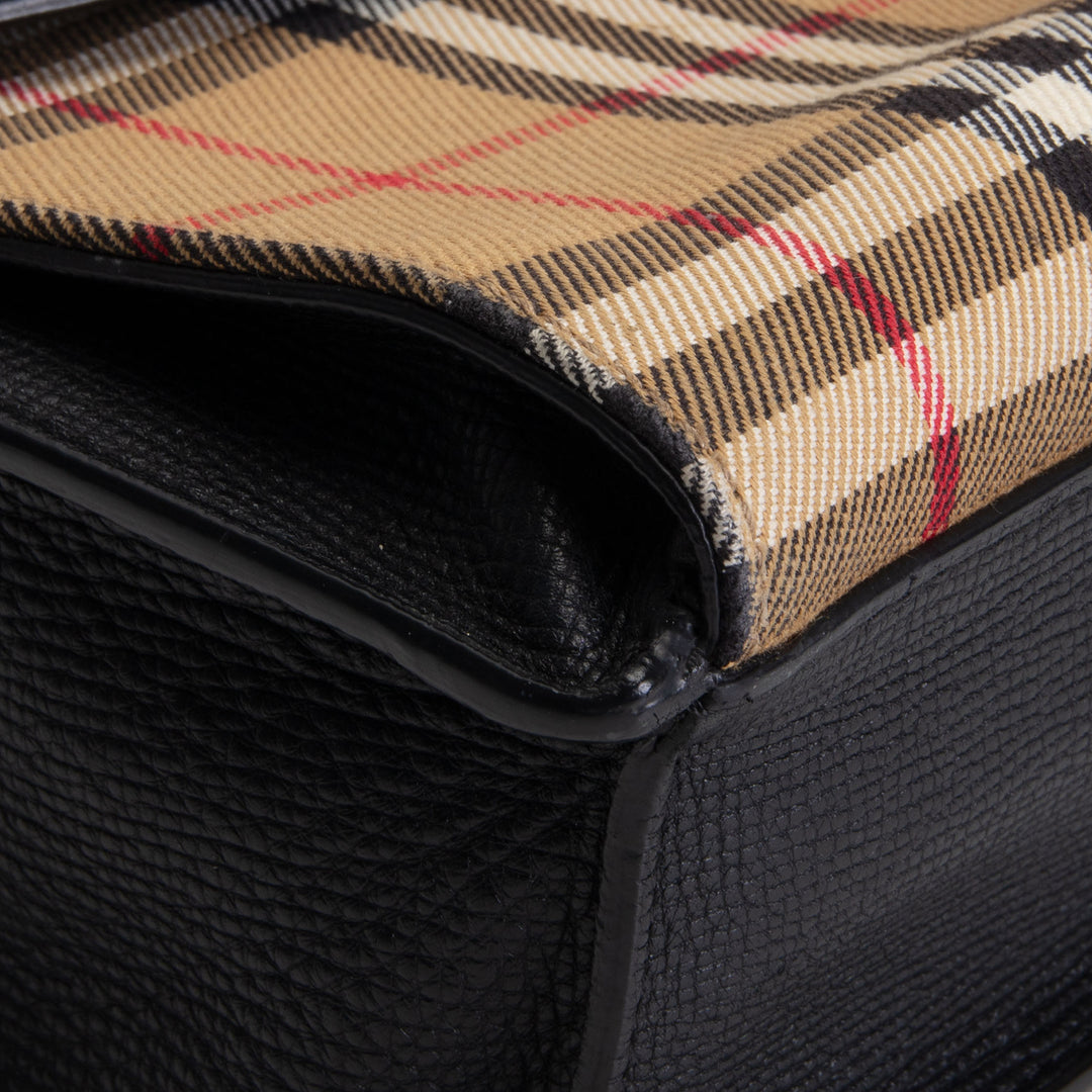 BURBERRY Housecheck Macken Crossbody - OUTLET FINAL SALE