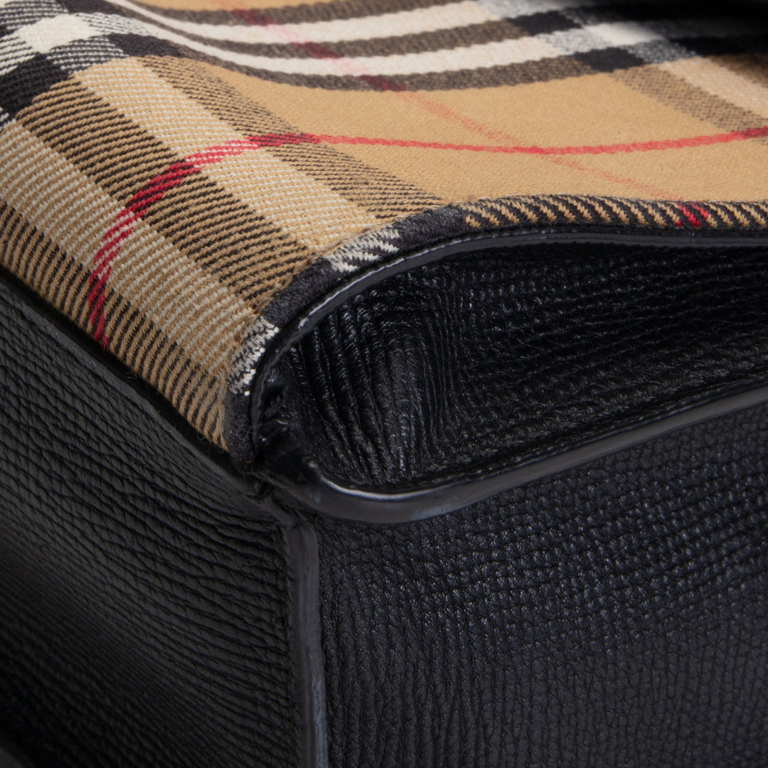 BURBERRY Housecheck Macken Crossbody - OUTLET FINAL SALE