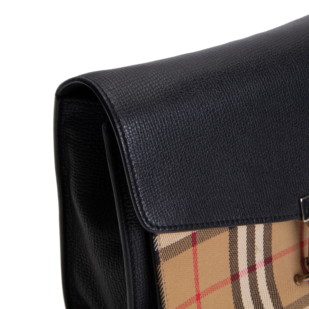 BURBERRY Housecheck Macken Crossbody - OUTLET FINAL SALE