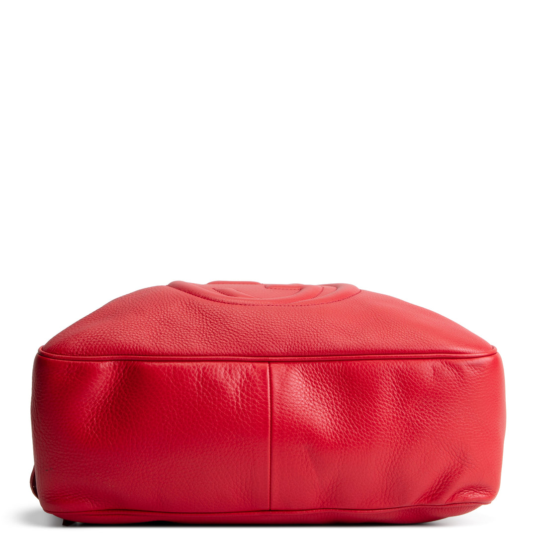 GUCCI Soho Chain Medium Shoulder Bag - Red