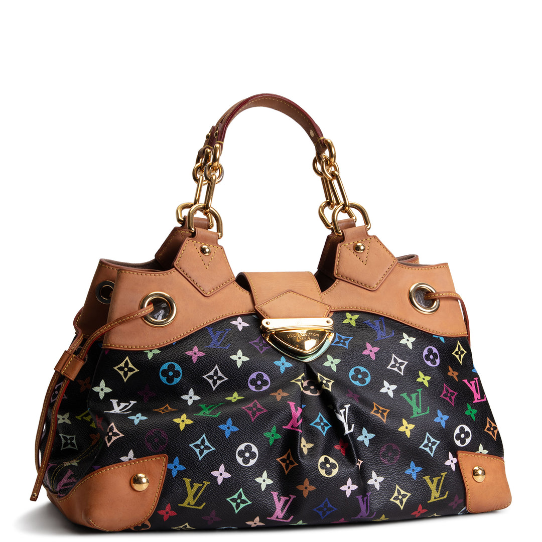 LOUIS VUITTON Monogram Multicolore Ursula Shoulder Bag - Black