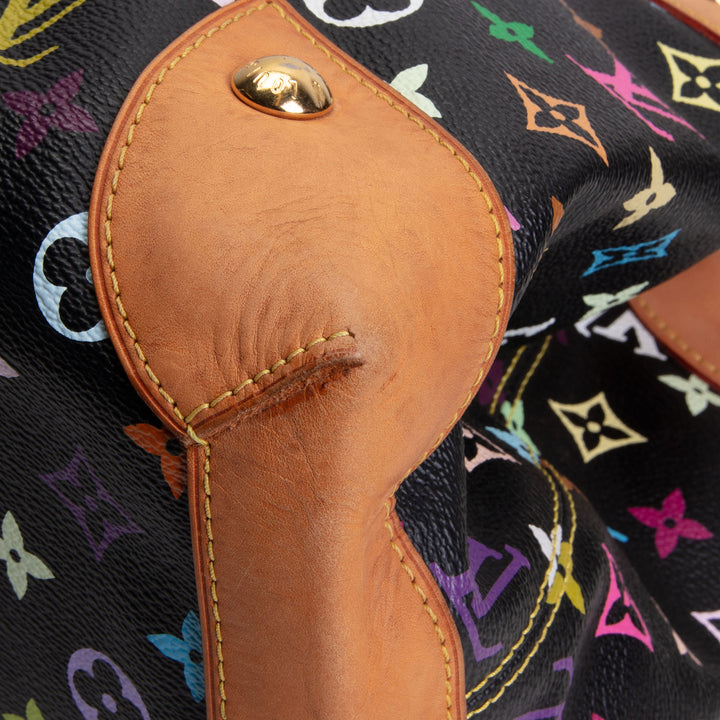 LOUIS VUITTON Monogram Multicolore Ursula Shoulder Bag - Black