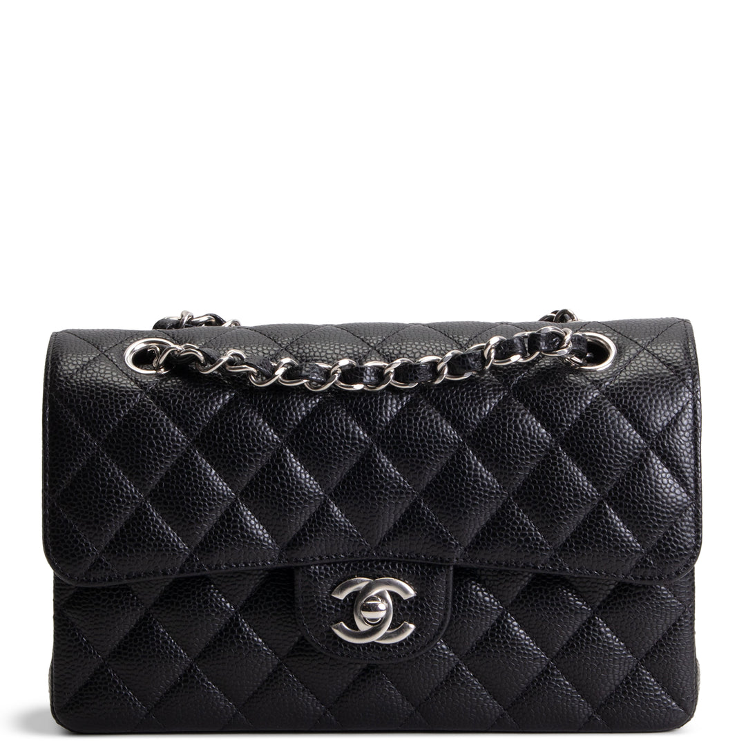 CHANEL Caviar Classic Double Flap Small