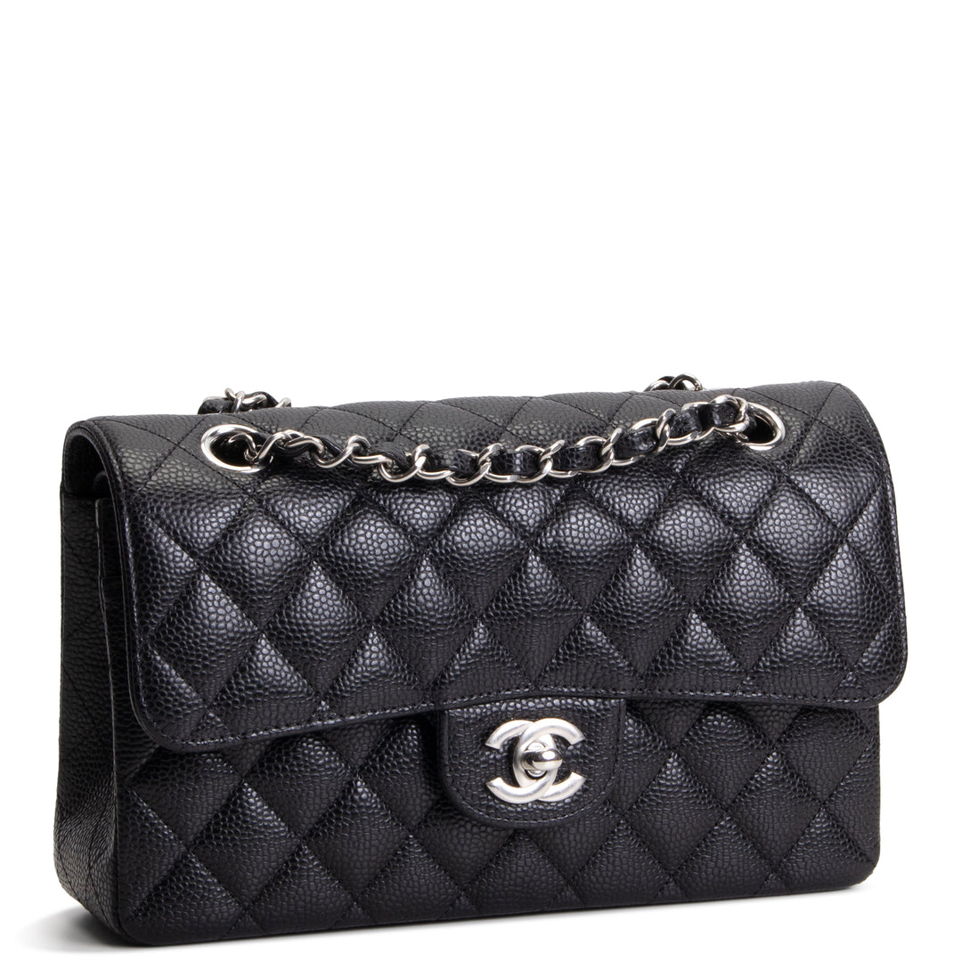 CHANEL Caviar Classic Double Flap Small