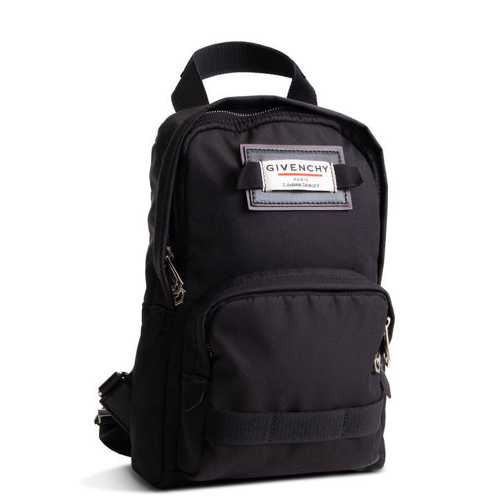 GIVENCHY Nylon Downtown Sling Bag - Black