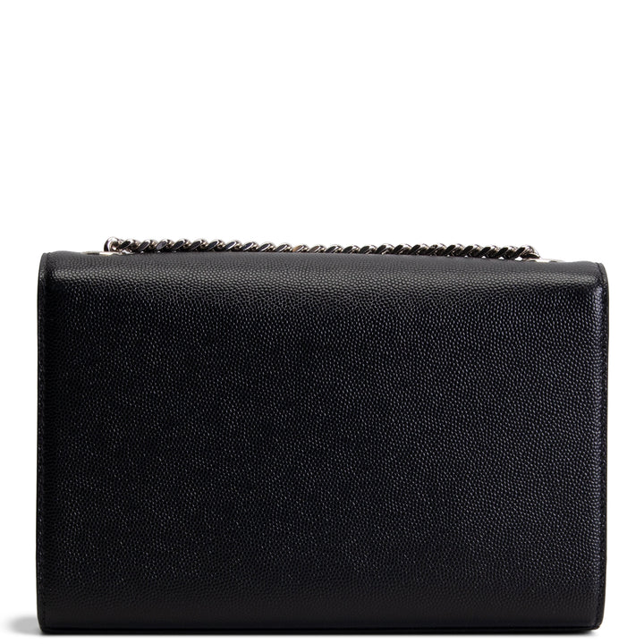 SAINT LAURENT Grain de Poudre Small Kate Shoulder Bag - Black