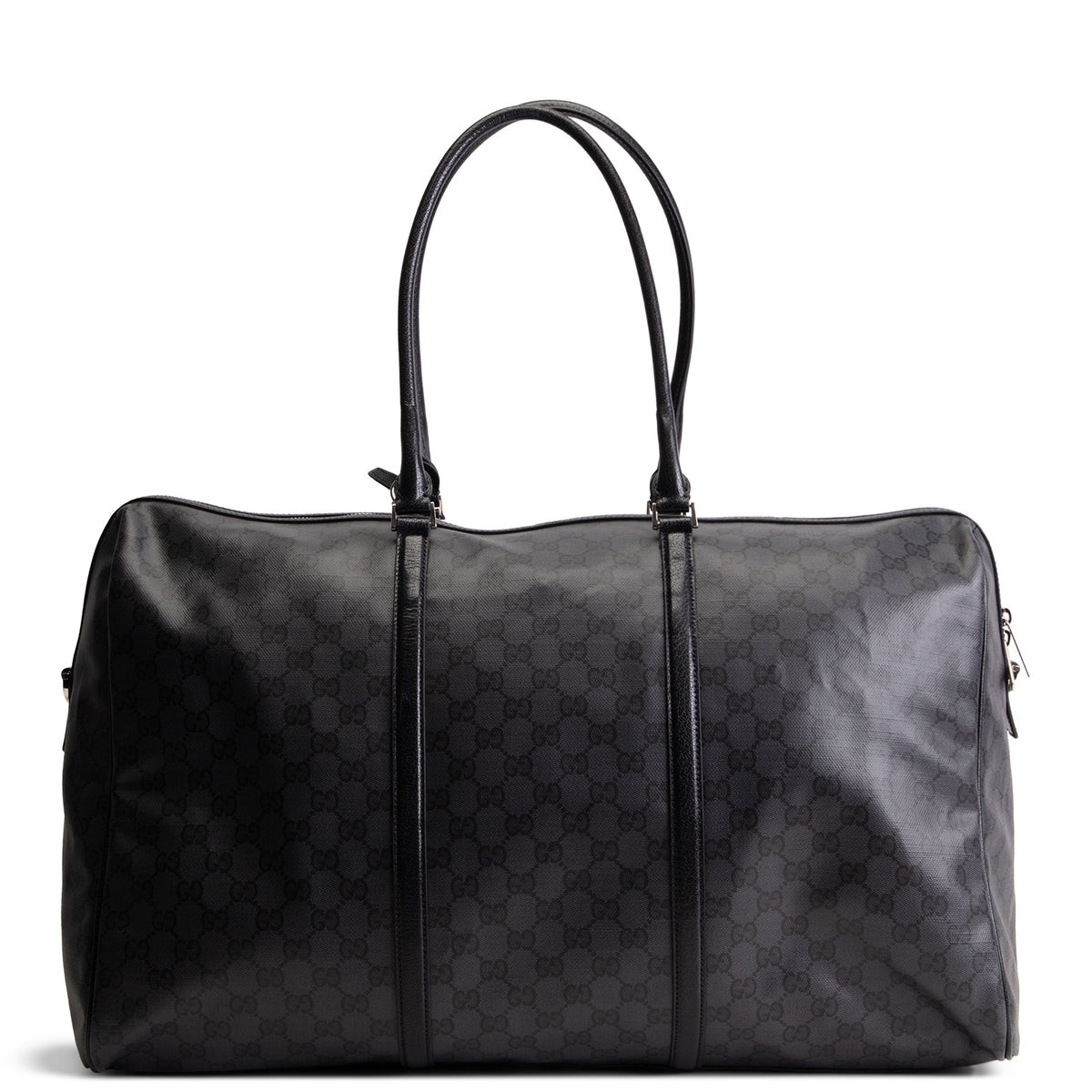 GUCCI GG Supreme "Essence Classic" Large Duffle Bag - Black