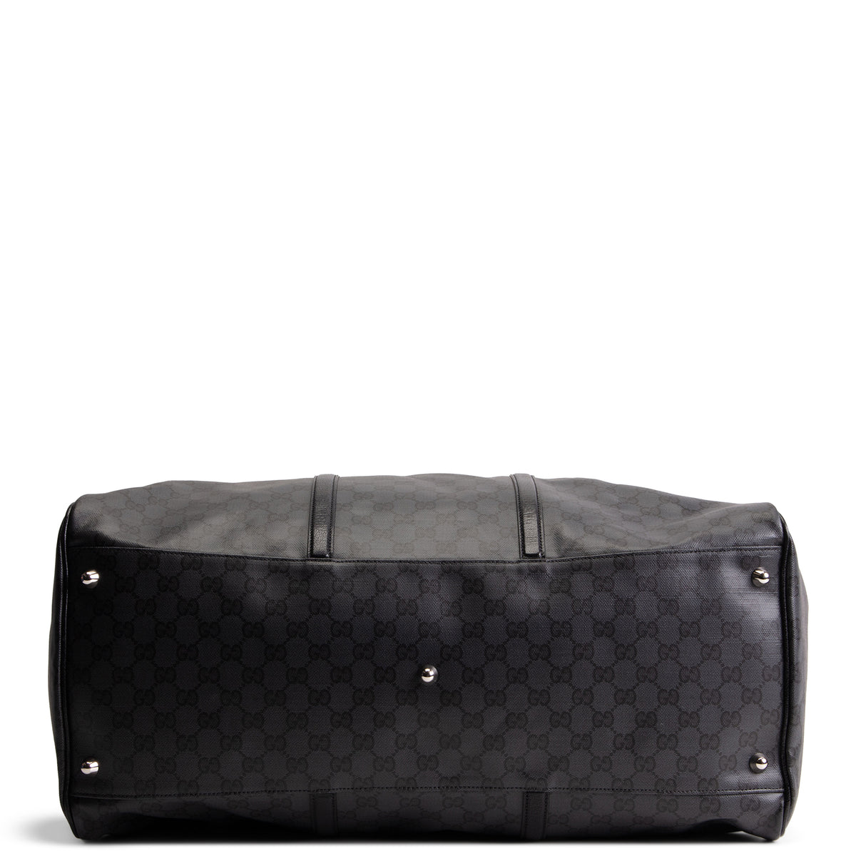 GUCCI GG Supreme "Essence Classic" Large Duffle Bag - Black
