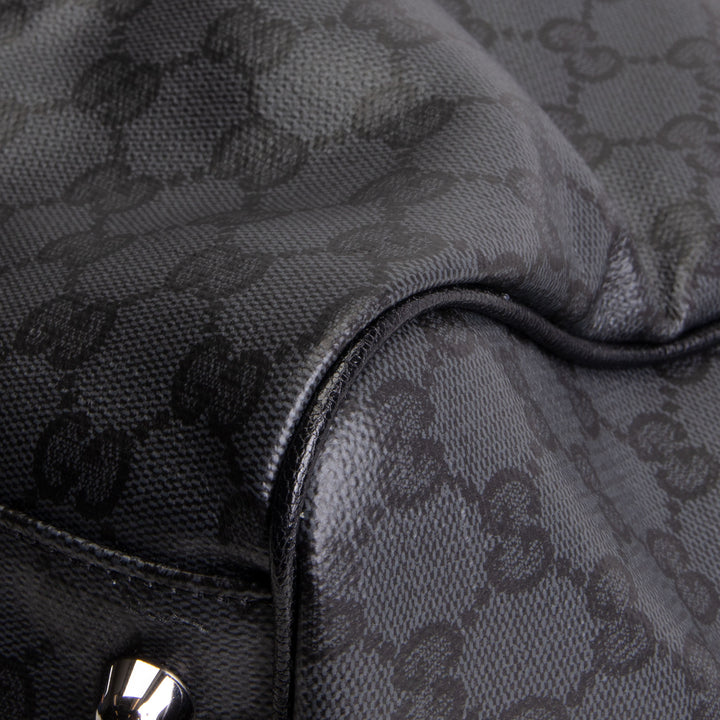 GUCCI GG Supreme "Essence Classic" Large Duffle Bag - Black