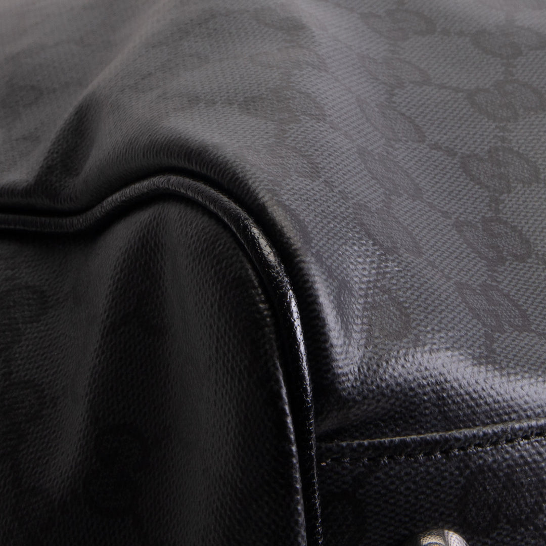GUCCI GG Supreme "Essence Classic" Large Duffle Bag - Black