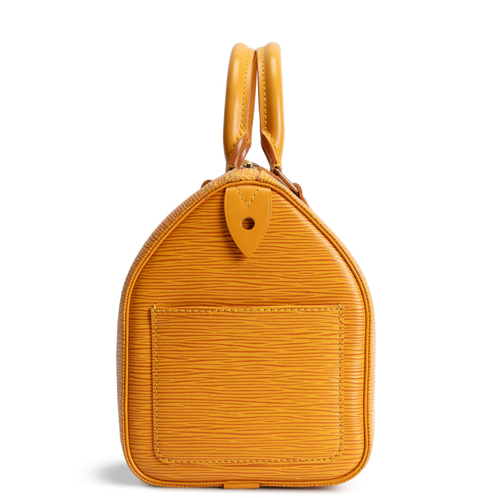 LOUIS VUITTON Vintage Epi Speedy 25 - Mustard Yellow