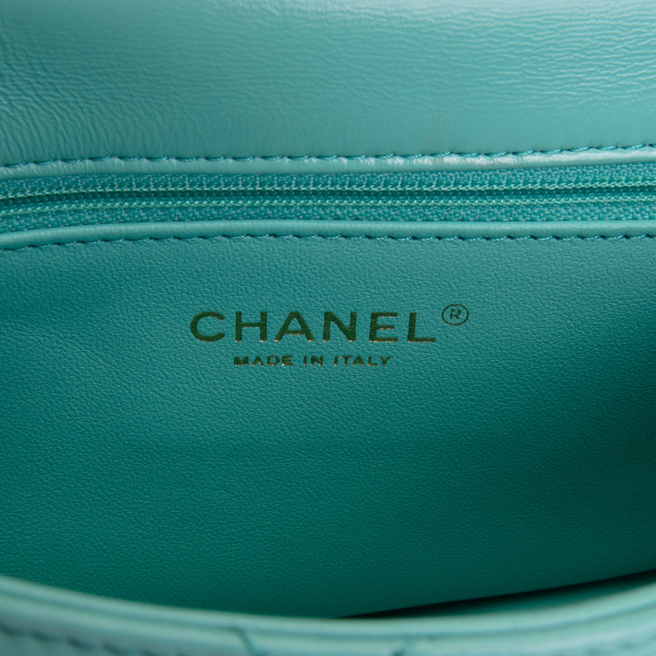 CHANEL Coco Trip Top Handle Flap Bag
