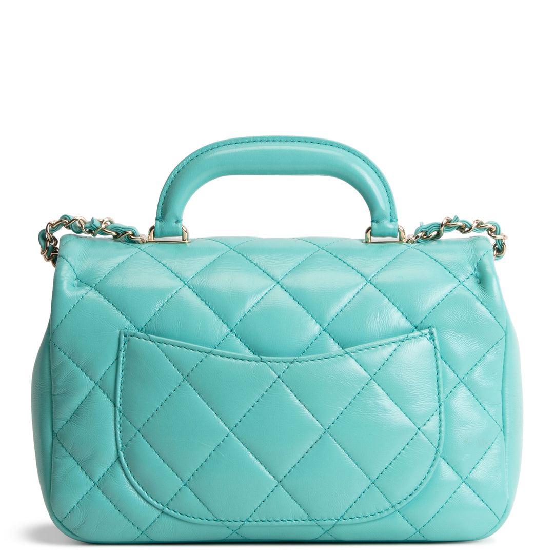 CHANEL Coco Trip Top Handle Flap Bag